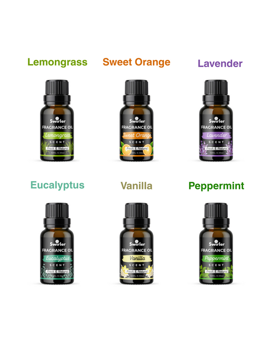 6 Plant Scented Oil Set - Fragrance for Multi Purpose Cleaner